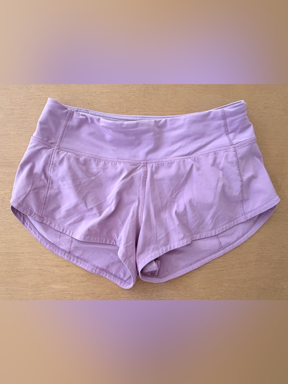 lululemon athletica Lavender Athletic Shorts